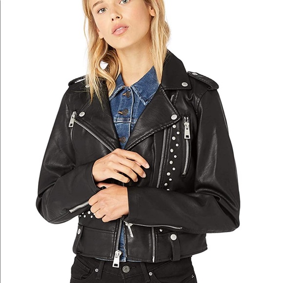 Levi's Jackets & Blazers - Levi's Faux Leather Asymmetrical Motorcycle Jacket